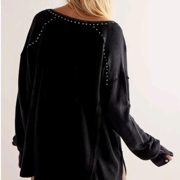 Free People We The Free Taylor Henley M - Picture 4 of 7